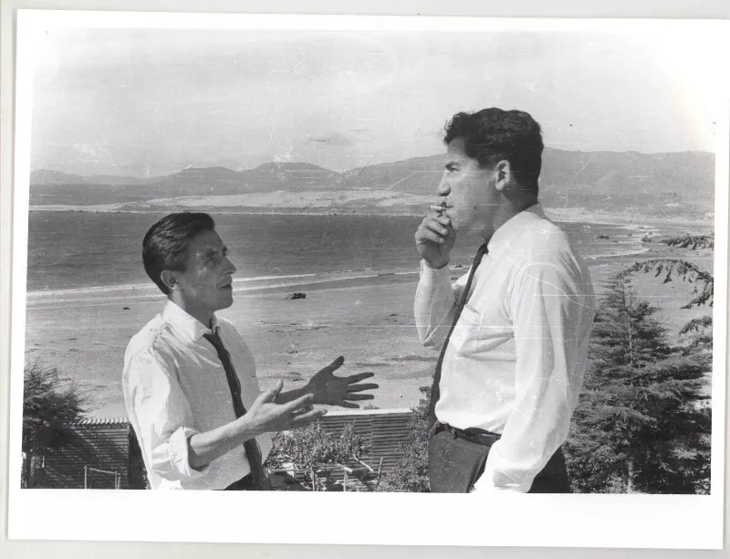 Rolando Cárdenas y Ronnie Muñoz  [fotografía].