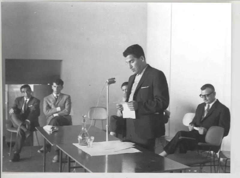 Rolando Cárdenas en La Serena  [fotografía].