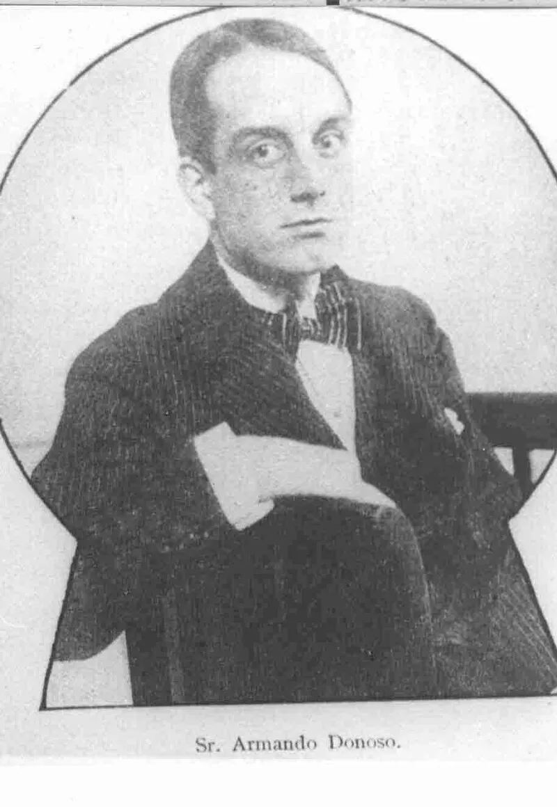 Armando Donoso  [Fotografía].