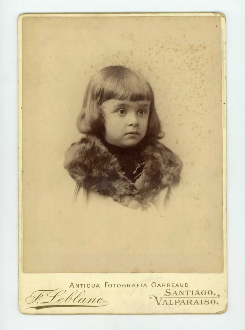 José Ureta Casanova; hijo de José Ureta Valdés y Adelina Casanova Vicuña  [fotografía] F. Leblanc/Antigua fotografía Garreaud.