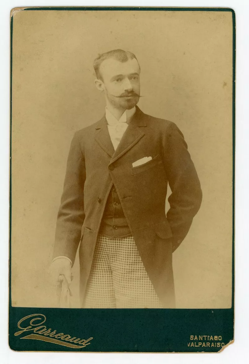 Luis Vicuña Subercaseaux  [fotografía] Garreaud.