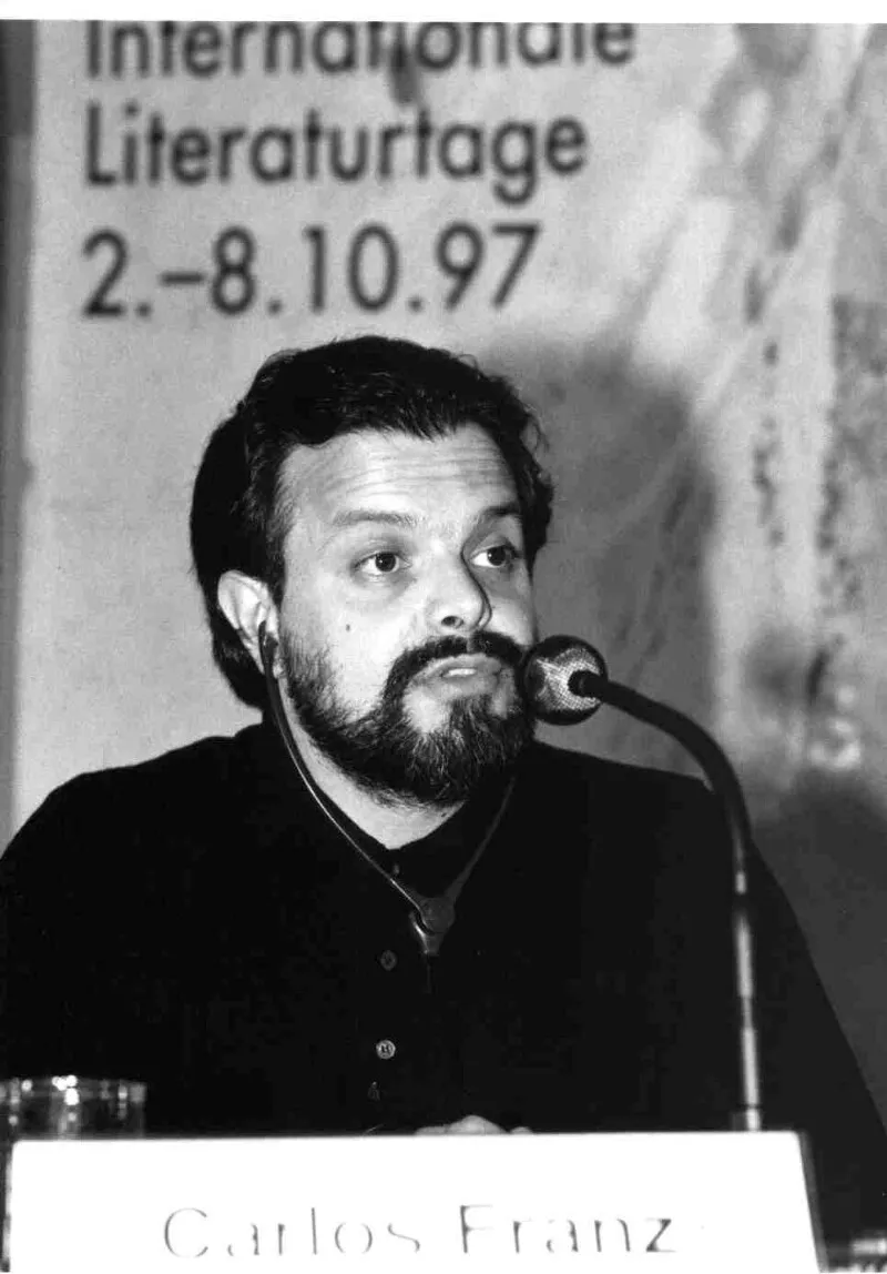 Carlos Franz  [Fotografía] Bernd Böhner.