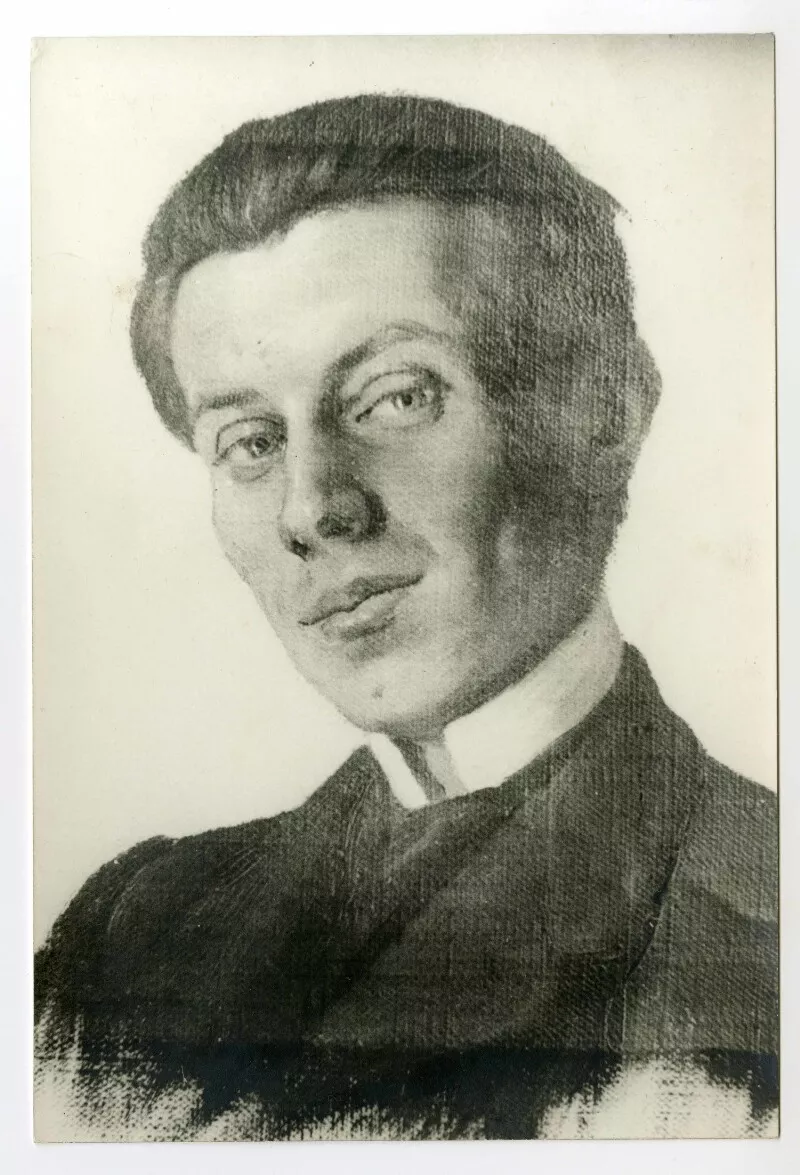 Retrato de Guillermo Labarca Hubertson  [fotografía].