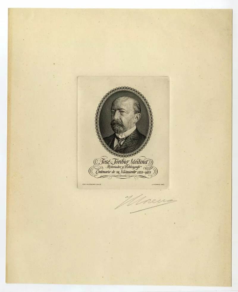 Centenario de José Toribio Medina  [fotografía].