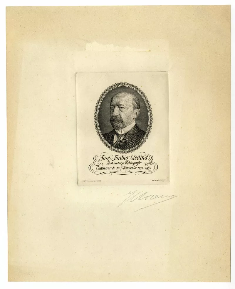 Centenario de José Toribio Medina  [fotografía].