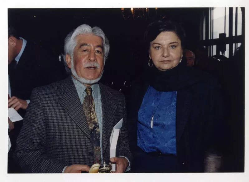 Jaime Quezada y Marta Blanco  [Fotografía] Julio Ruiz Leiva.