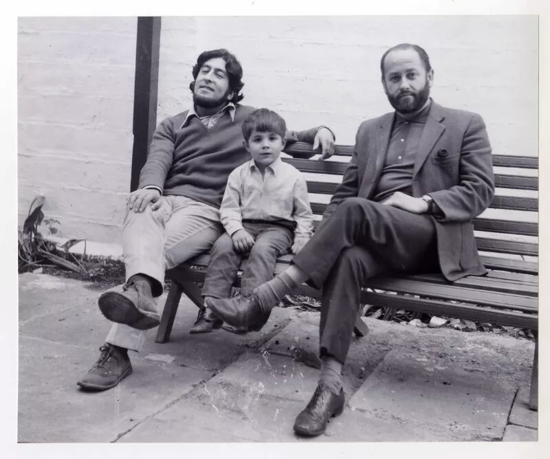 Jaime Quezada y Francisco Rioseco  [Fotografía] Jorge Aravena Llanca.