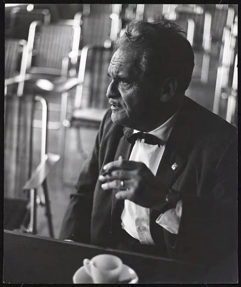 Jorge "Coke" Délano  [fotografía] Bob Borowicz.