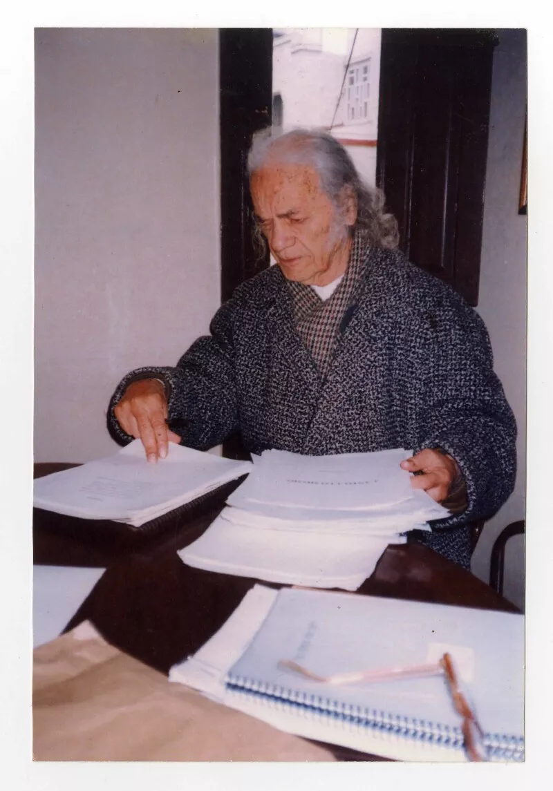 Nicanor Parra  [fotografía].