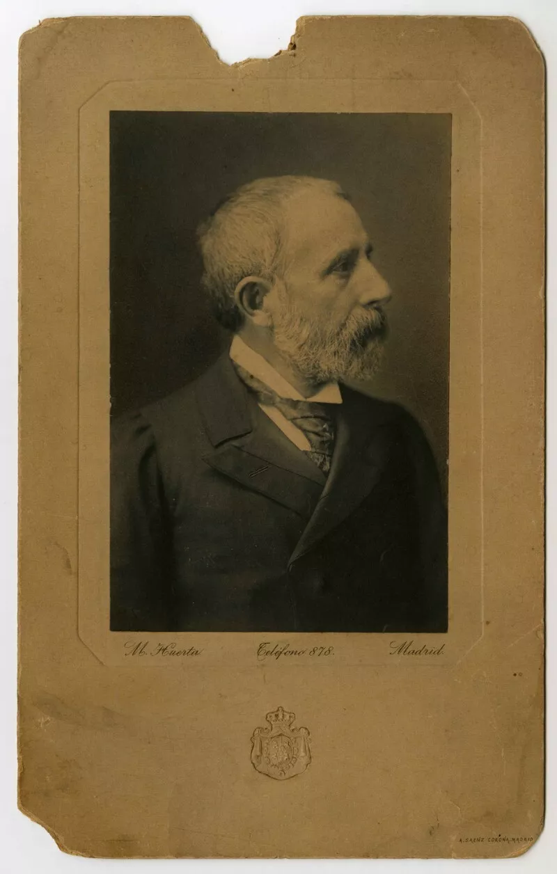 Gaspar Núñez de Arce  [Fotografía] M. Huerta.
