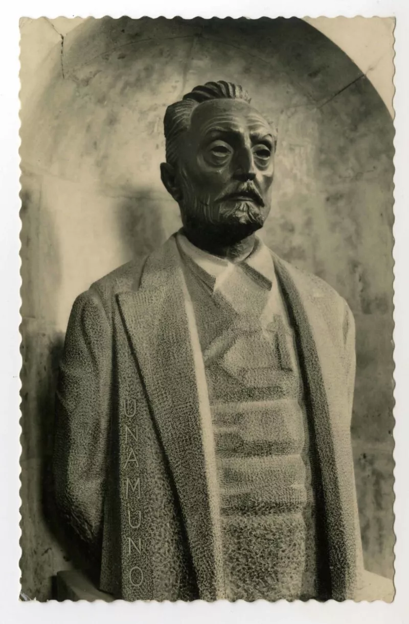 Busto de Miguel de Unamuno  [Fotografía].
