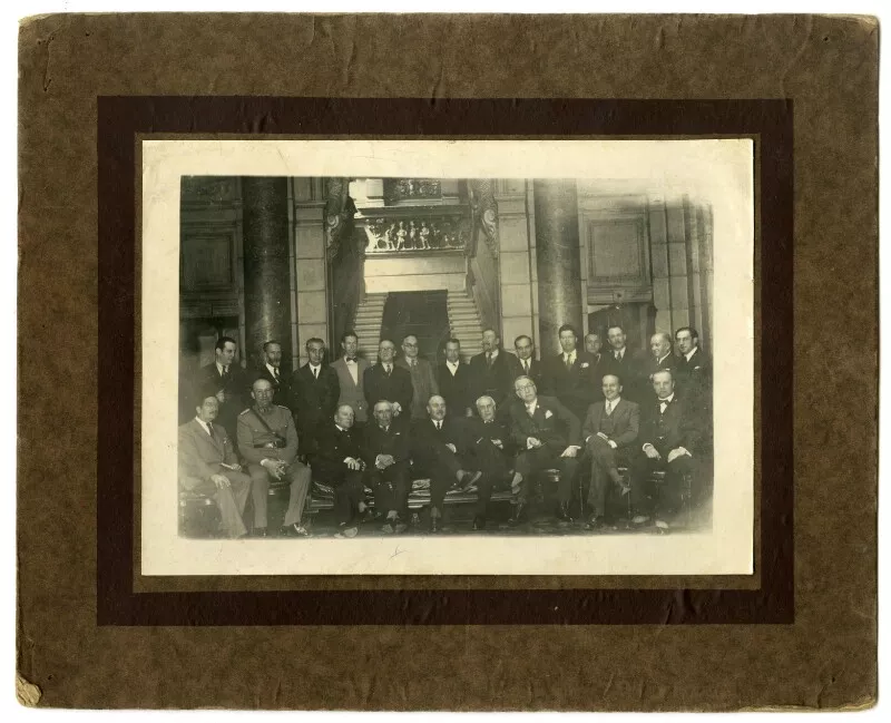 Homenaje a Francisco Antonio Encina  [Fotografía].