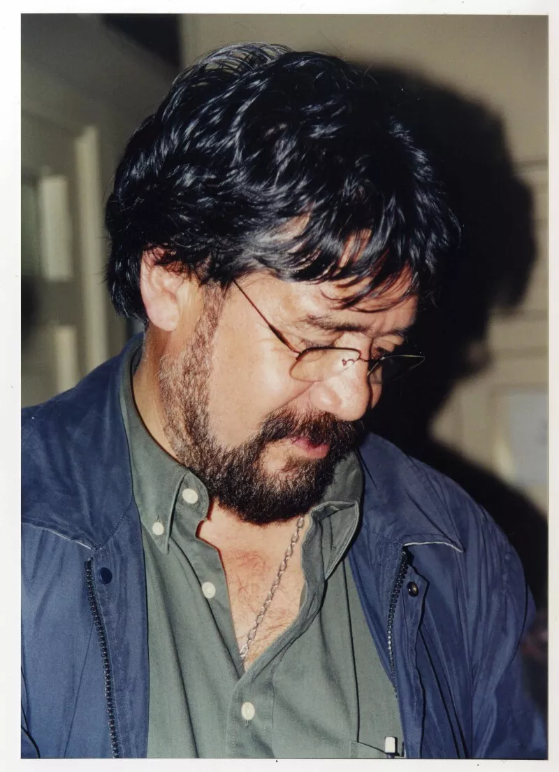 Luis Sepúlveda  [Fotografía] Julio Ruiz Leiva.