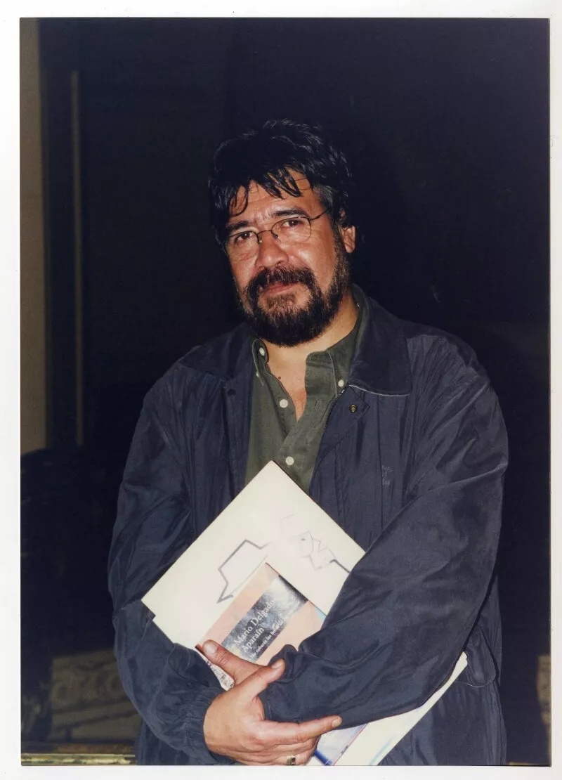 Luis Sepúlveda  [Fotografía] Julio Ruiz Leiva.