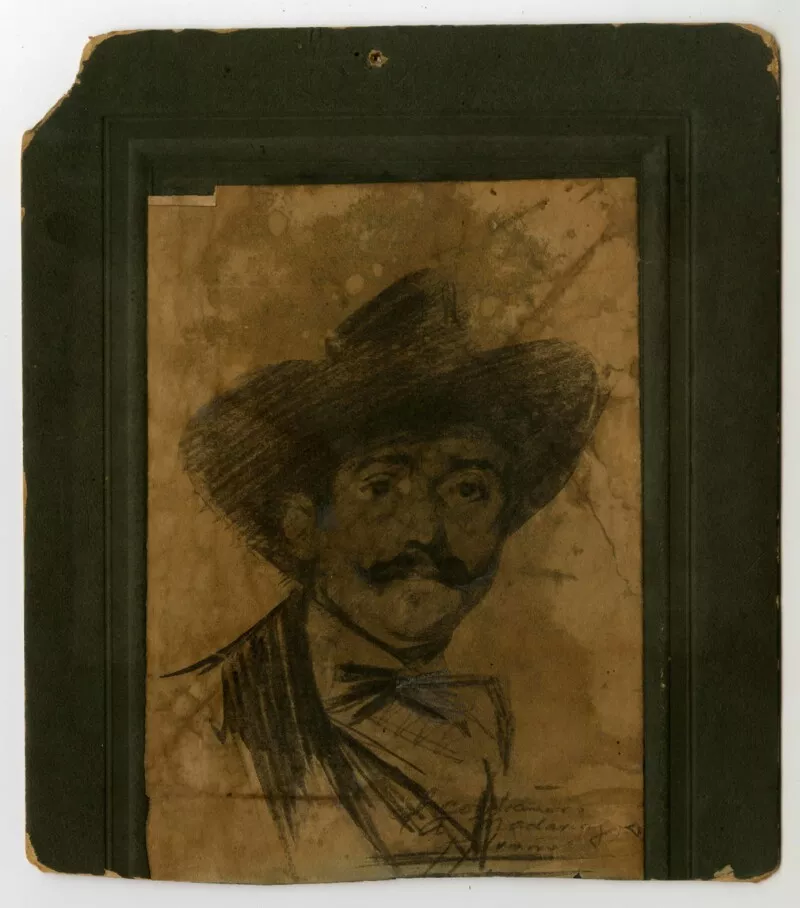 Retrato Víctor Domingo Silva  [Fotografía].