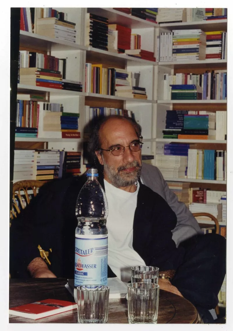 Raúl Zurita  [Fotografía] Jorge Aravena Llanca.
