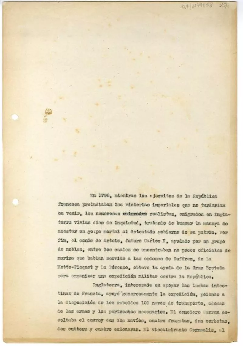 [Naufragio de La Méduse]  [manuscrito] Salvador Reyes.
