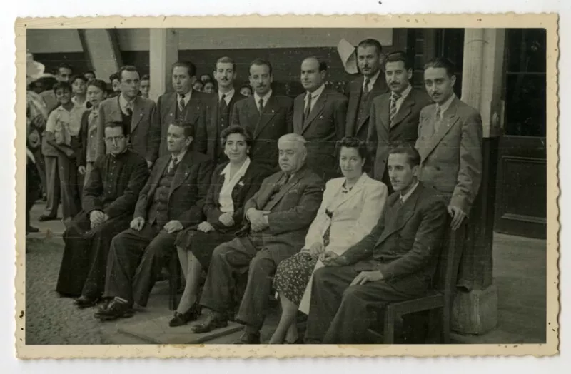 Óscar Castro en el Liceo de Rancagua  [fotografía].