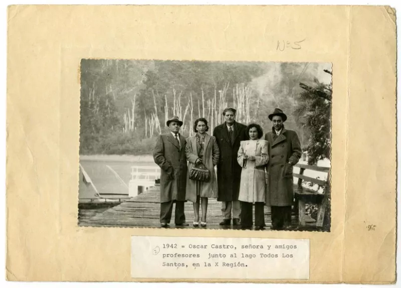 [Oscar Castro en Puerto Montt]  [fotografía].