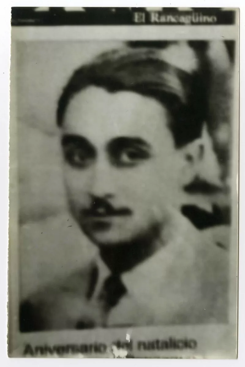 [Retrato de Oscar Castro]  [fotografía].