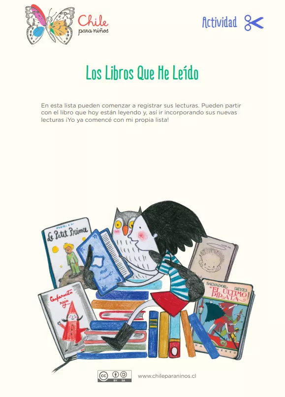 Actividad: Los libros que he leído
