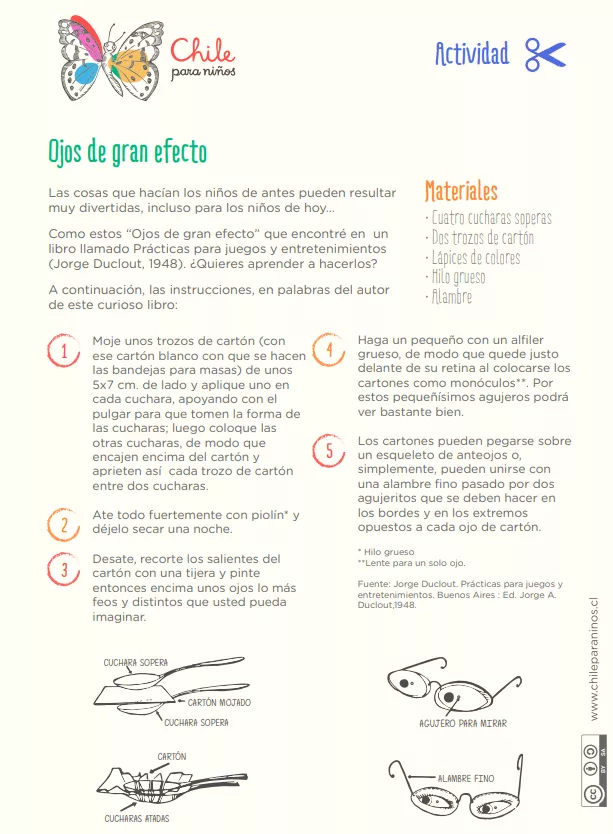 Actividad: "Ojos de gran efecto"