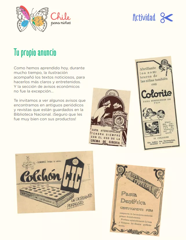 Actividad: Tu anuncio ilustrado