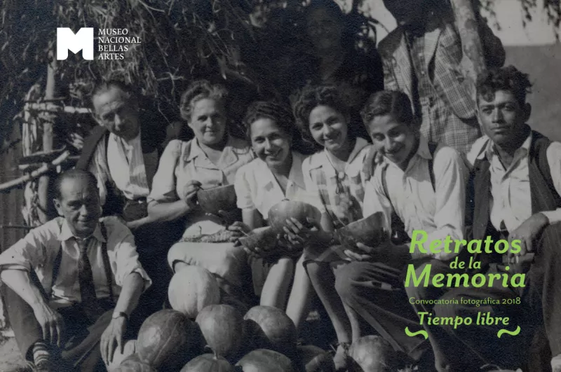 Catálogo exposición convocatoria Retratos de la memoria 2018. Tiempo libre.