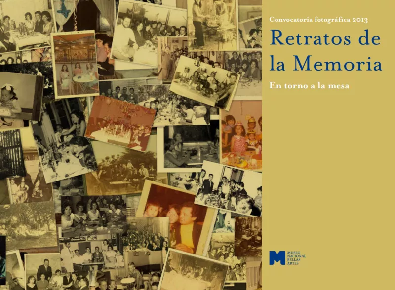 Catálogo exposición convocatoria Retratos de la memoria 2013. En torno a la mesa