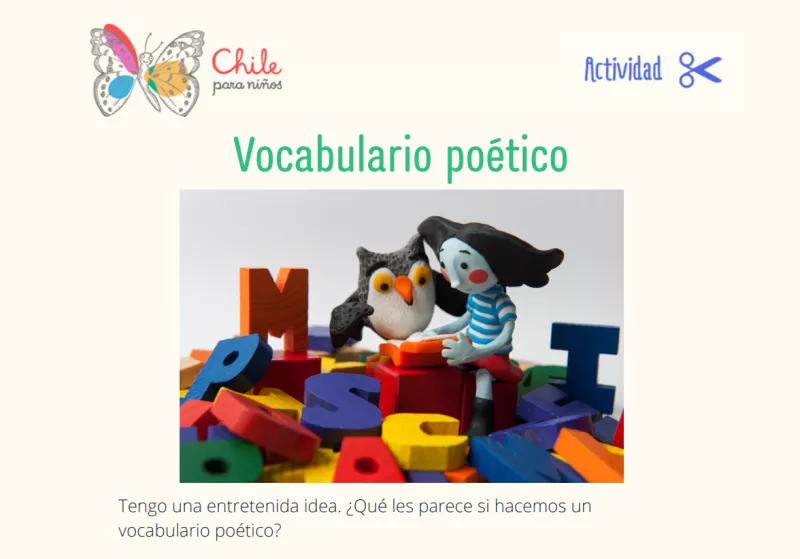 Actividad: Vocabulario poético