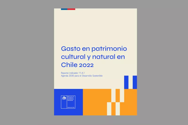Gasto en patrimonio cultural y natural en Chile 2022