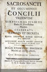 El sacramento de la penitencia en Chile colonial