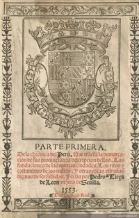 Cronistas peruanos del siglo XVI