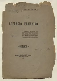 El sufragio de las mujeres en Chile (1865-1952)