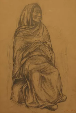 Mujer de manto