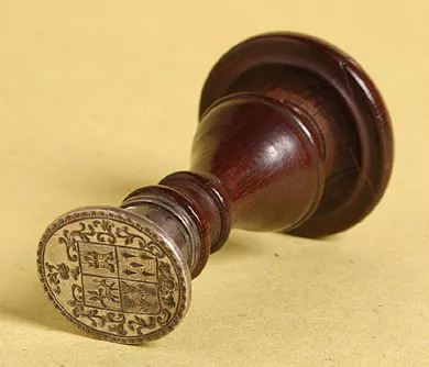 Sello de Juan Antonio de Araoz y Otárola