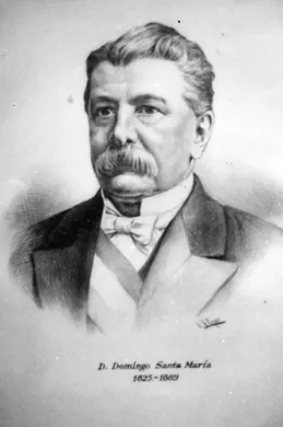 Retrato de Don Domingo Santa María González