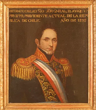 Retrato del Presidente Joaquín Prieto Vial