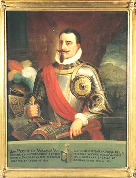 Retrato del Gobernador Pedro de Valdivia