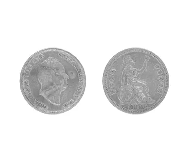 FOUR PENCE