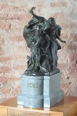 Maqueta de Monumento de Alonso de Ercilla