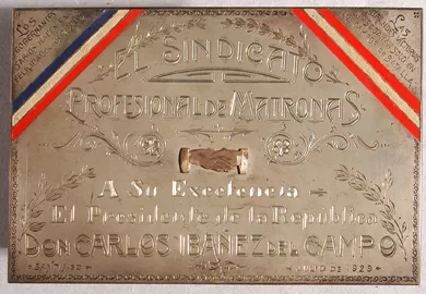 Sindicato profesional de matronas a Carlos Ibáñez Del Campo