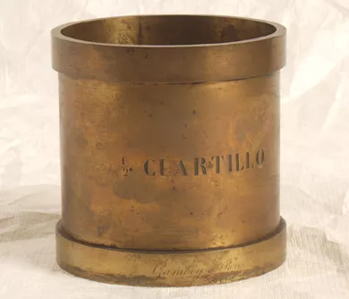 1/2 de cuartillo de arroba