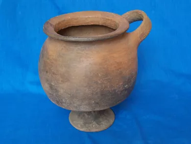 Olla de pie
