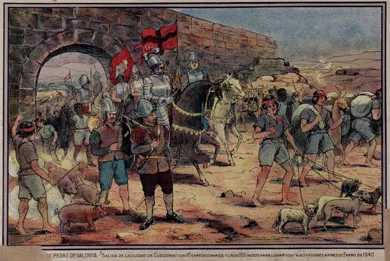 "Expedición de Pedro de Valdivia"