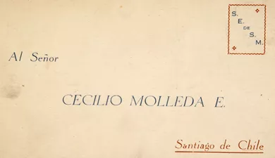 Menú a Cecilio Molleda E.