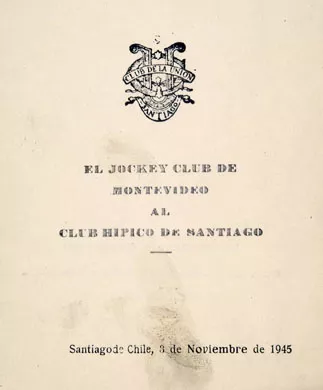Menú al Club Hípico de Santiago 
