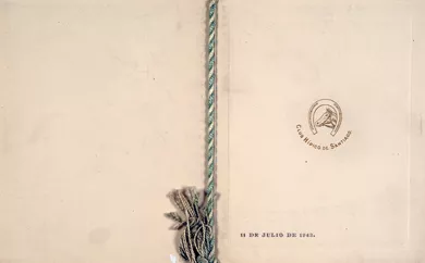 Menú en honor de Higinio Moriñigo