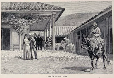 A Chilean  country house.