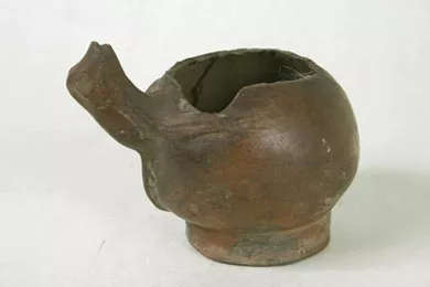 Olla de pie